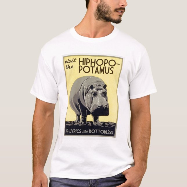 T-shirts hiphopapotamus do hiphopopotamus rhymenocerous (Frente)
