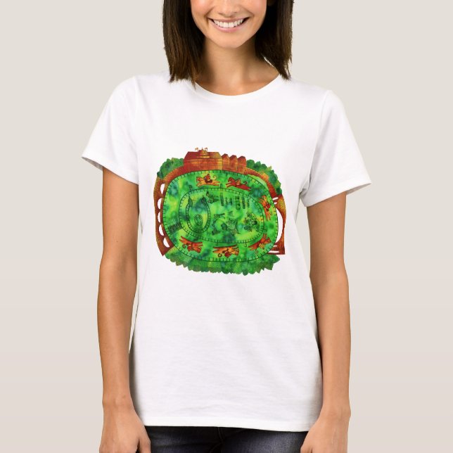 T-shirts Hipódromo de Chester (Frente)