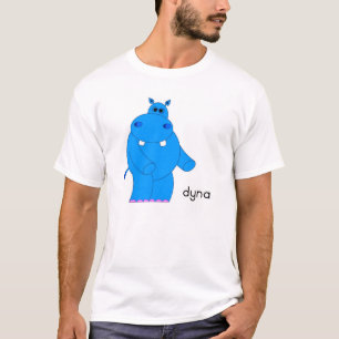 T-shirts Hipopótamo de Dyna