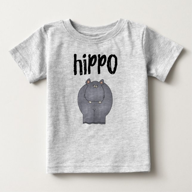 T-shirts Hippopotamus (Frente)