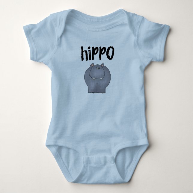 T-shirts Hippopotamus (Frente)