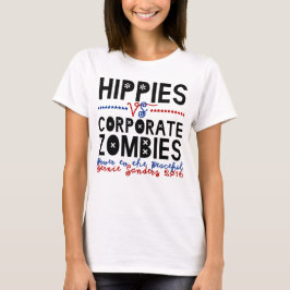 T-shirts Hippys contra zombis incorporados Bernie
