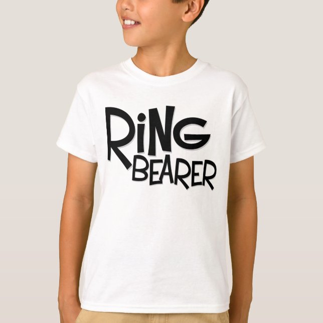 T-shirts Hipster Ring Bearer (Frente)
