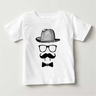 T-shirts Hipster Vampiro Cavalheiro