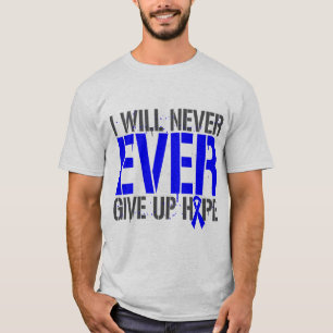 T-shirts Histiocytosis eu darei nunca nunca acima a