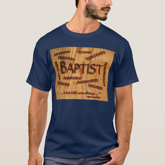 T-shirts História baptista (Frente)