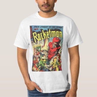 T-shirts História em quadrinhos retro - Rocketman