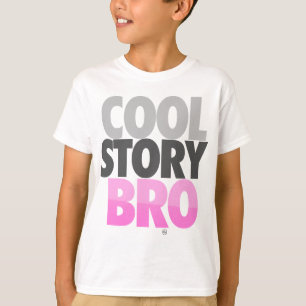 T-shirts História legal Bro (rosa)