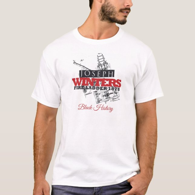 T-shirts História preta dos invernos (Frente)