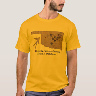T-shirts Historicamente cidades do afro-americano em
