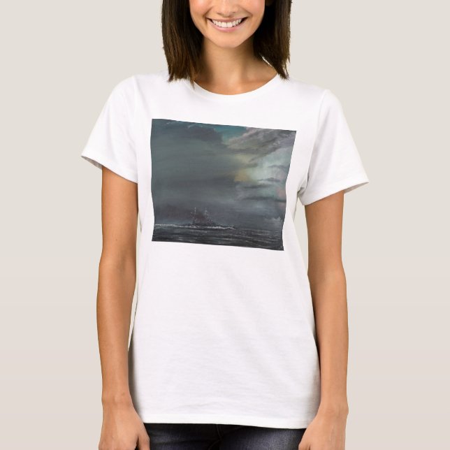 T-shirts HMS Hood 1941 2014 (Frente)