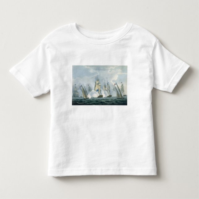 T-shirts HMS Sirius, capitão Rowse que contrata um Squadr (Frente)