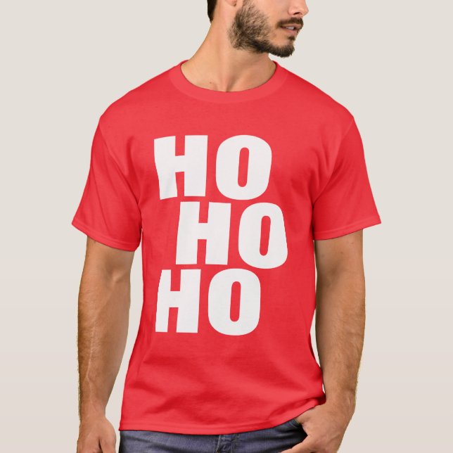 T-SHIRTS HO HO (Frente)