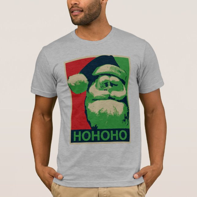 T-shirts Ho Ho esperança (Frente)