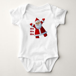 T-shirts HO! HO! HO! Bonito Papai Noel Feliz Natal