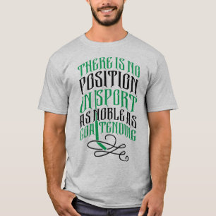 T-shirts Hockey Goalie Cotação Shirsey Nome Número