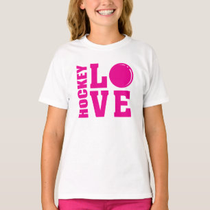 T-shirts Hockey Love Field Hockey