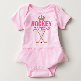 T-shirts Hockey Princesa Bebê Garota Rosa Criança Roupa de 
