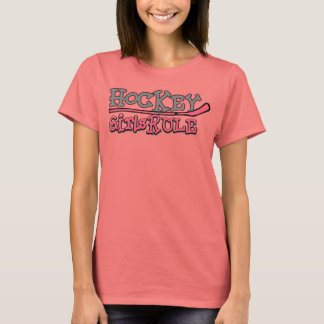T-shirts Hockey - Regra das Meninas