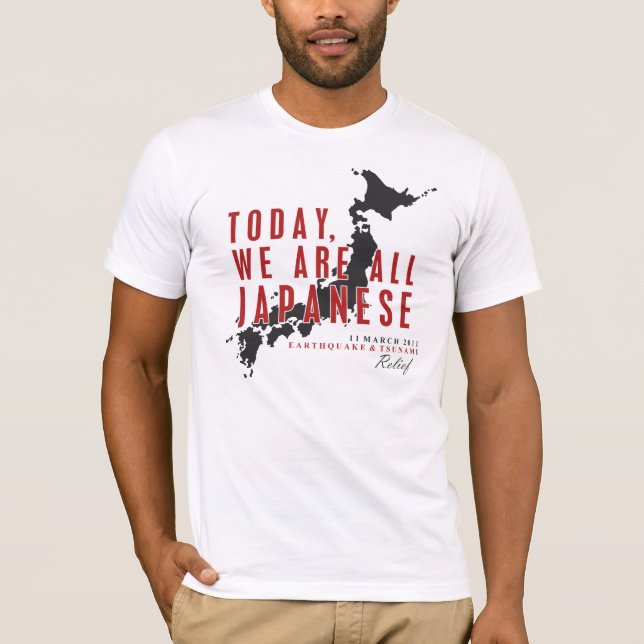 T-SHIRTS HOJE, NÓS SOMOS TUDO JAPONESES (Frente)