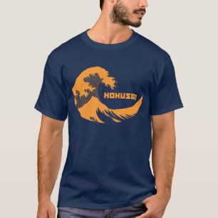 T-shirts Hokusai - a grande onda