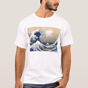 T-shirts Hokusai: A grande onda de Kanagawa
