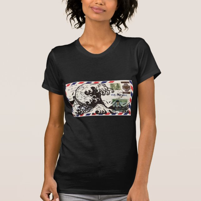 T-SHIRTS HOKUSAI JAPAN WAVE (Frente)