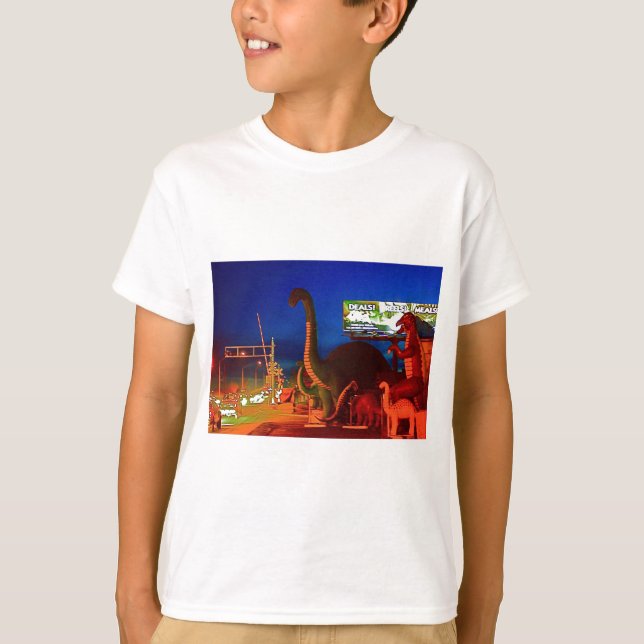 T-shirts Holbrook Dinossauros-Rte 66 (Frente)