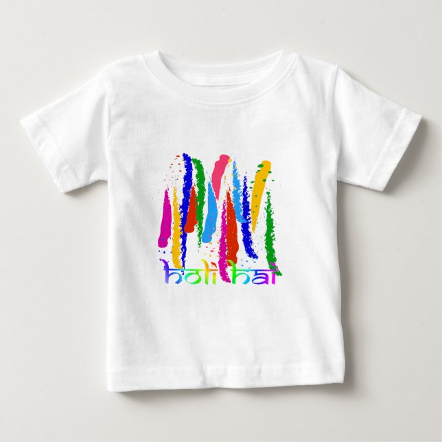 T-shirts Holi feliz - Holi Hai (Frente)