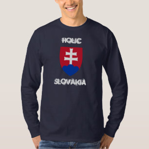 T-shirts Holic, Eslováquia com casaco de armas