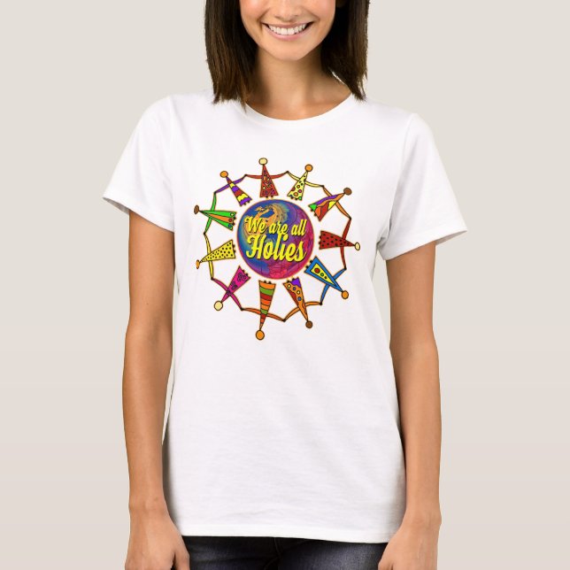 T-shirts HoliES - SOMOS TODOS SANTOS (Frente)