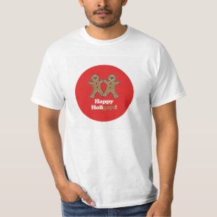 T-shirts HOLIGAYS FELIZ (pão-de-espécie)