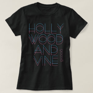 T-shirts Hollywood e Vine