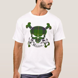 T-shirts Holmes Tartan Skull