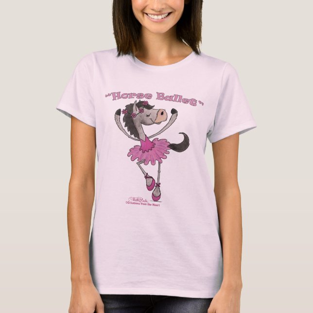 T-shirts Holsteiner Horse Balé (Frente)