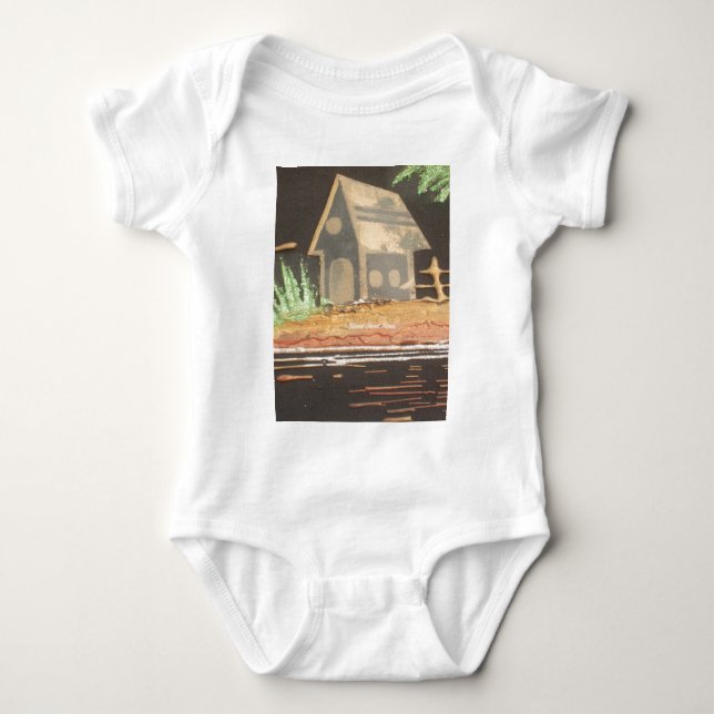 T-shirts Home Sweet Home Art Impressão (Frente)