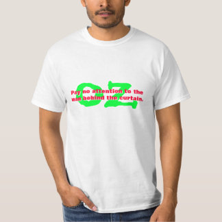 T-shirts Homem atrás da cortina. Onça
