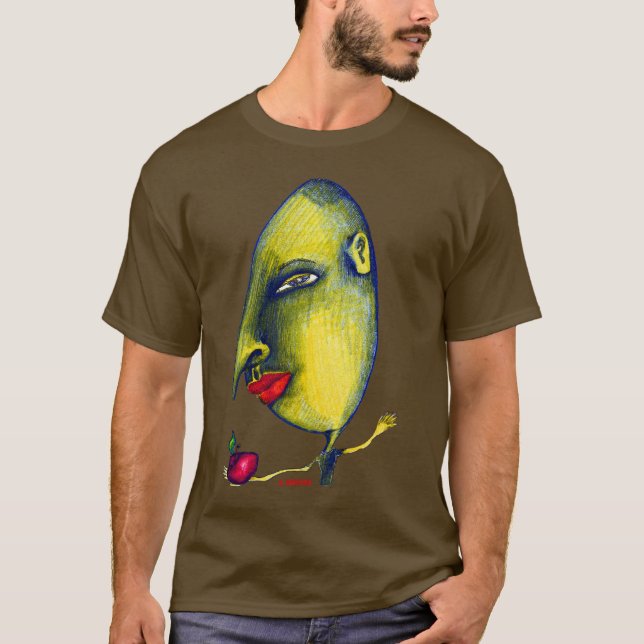 T-shirts Homem com Apple (Frente)