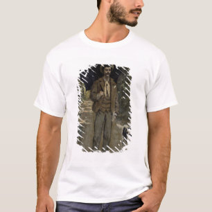 T-shirts Homem com um guarda-chuva, c.1868-69 de Claude