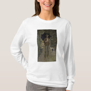 T-shirts Homem com um guarda-chuva, c.1868-69 de Claude
