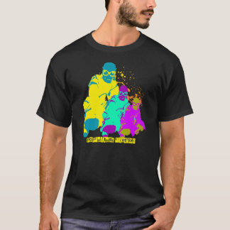T-shirts Homem da máscara de Gask - estalado para fora
