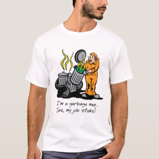 T-shirts Homem de lixo