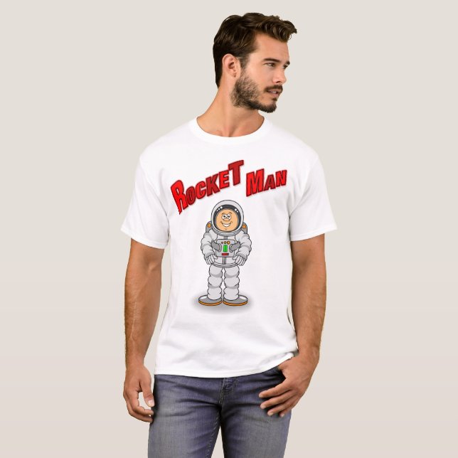 T-shirts Homem de Rocket (Frente Completa)