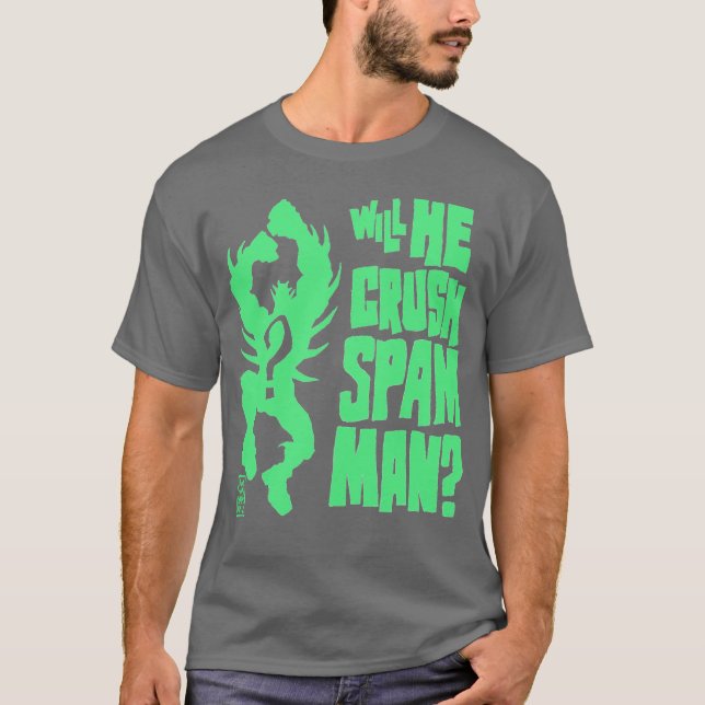 T-shirts HOMEM do Spam da QUEBRA (Frente)