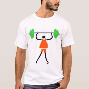 T-shirts Homem forte