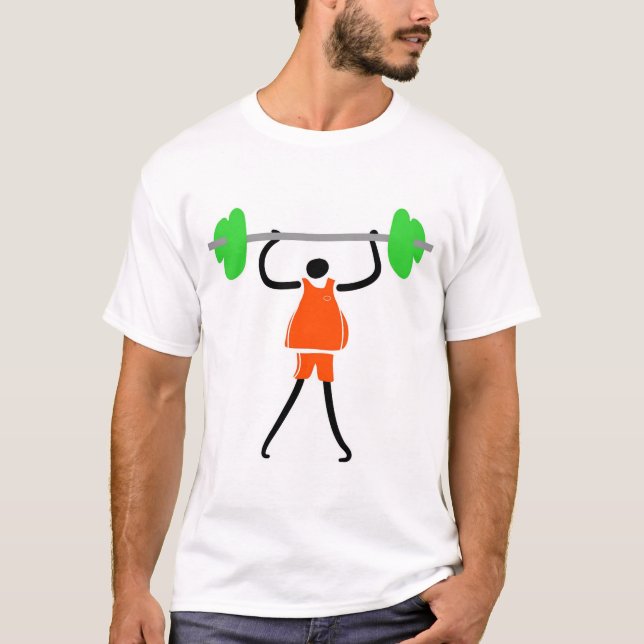 T-shirts Homem forte (Frente)