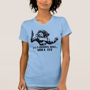 T-shirts Homem humano