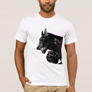 T-shirts Homem-lobo