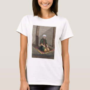 T-shirts Homem turco, praying, século XVIII (gravura)