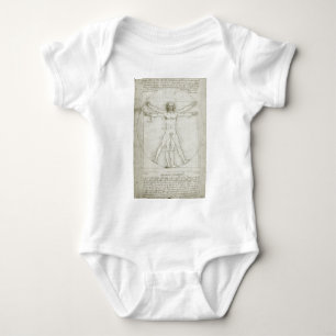 T-shirts Homem Vitruviano por Leonardo da Vinci